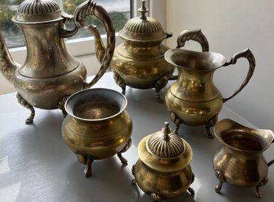 EPNS Coffee, Tea , Sugar & Jugs Set