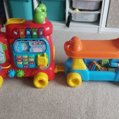 Toy train- v tech alphabet learning