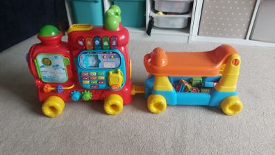 Toy train- v tech alphabet learning