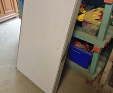 wallpapering table