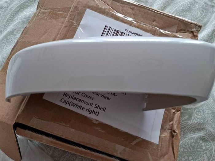 vw polo mirror shell white  right side