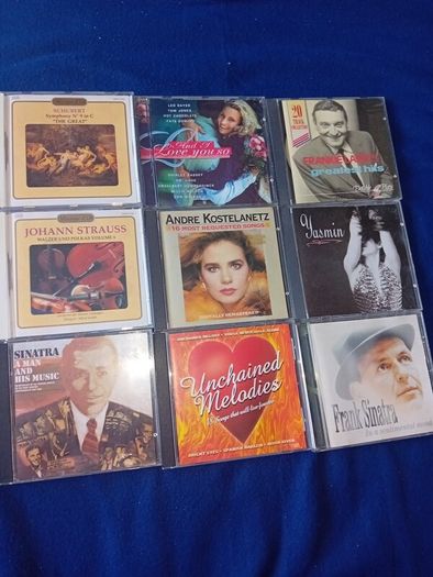 Large Collection Of 240+ Original Music CDs - One Lot.