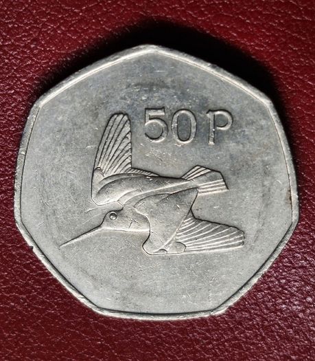 1998 Ireland 50 Pence