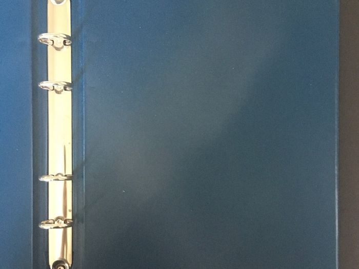 Lindner 1400-G Ring binder RONDO REGULAR Blue