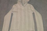 Designer Miss mona baby pink wooly girls dress age 7to 8 hoody