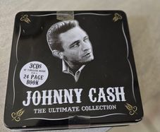 Johnny Cash 3cd set in a tin case