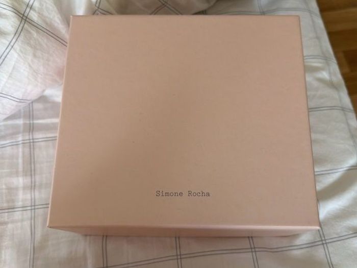 Simone Rocha Pearl Heart bag