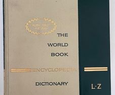 The World Book Encyclopedia Dictionary, Second Volume (l-z), 1966 Edition