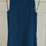 PLUS SIZE (20) Jacques Vert Teal Chiffon Top. New Image 2