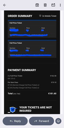 Roy Keane Tickets