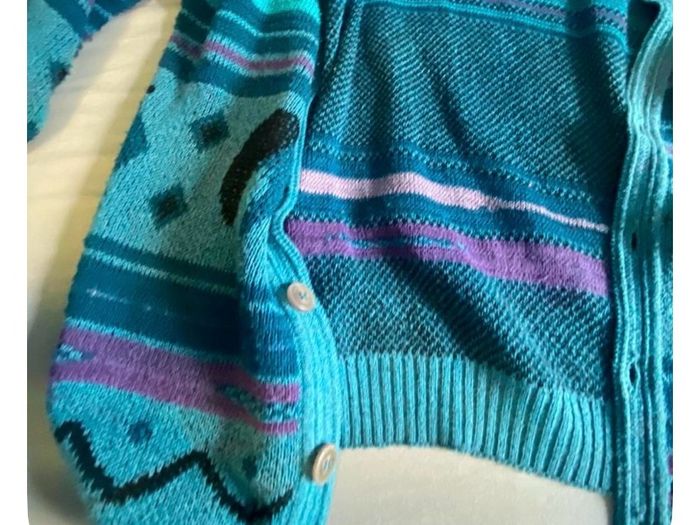 Vintage retro cardigan Luomo cool Italian style