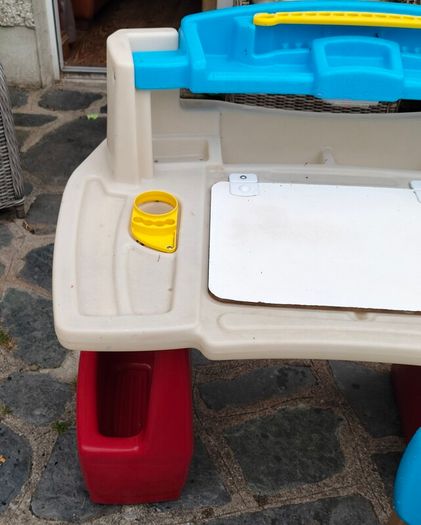 Step2 Deluxe Art Master Desk, a popular plastic children's activity workstation.