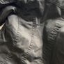 Black heavy winter coat with detachable hood Image 3