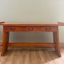 Tall wooden table Image 2