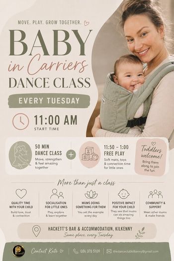 Baby-in-Carrier Dance for parents