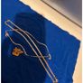 18K Gold plated Necklace young wild and free Image 2