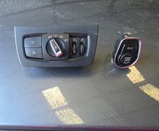 Bmw f30 3 series headlight switch and start button