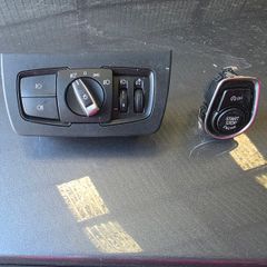Bmw f30 3 series headlight switch and start button