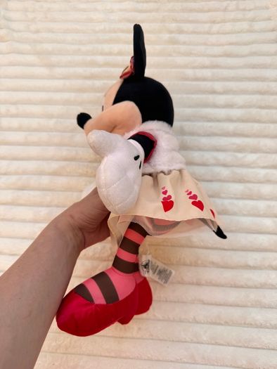 Disney Minnie Mouse Sweetheart Plush Valentine Day approx. 40 cm. Used Please see photos
