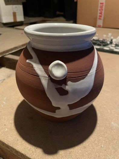 stephen pierce vase/cutlery holder