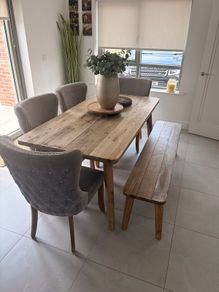 Havana Dinning Table & Bench