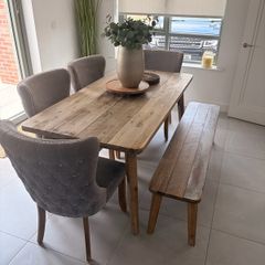 Havana Dinning Table & Bench