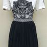 Karen Millen Black And Ivory Dress Image 6