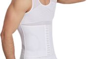 Mens Body Shaper Compression Vest Abdomen Shapewear Tummy Slimming Sheath Gynecomastia Shapers Corset Waist Trainer Fajas Tops