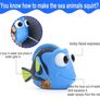 8PCS Finding Dory Nemo Bath Squirt Toys, Floating Sea Animals (Shark Octopus Clownfish Turtle Devil fish) Bathtub Water Squirt Bath Toy for Baby Kids Toddler Shower and Swimming Pool Image 5