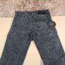 mens Siksilk jeans washed black bust knee riot denim Size Small W 30 L 34 Image 8