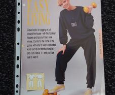 Vintage Clothes Patterns : " Easy Living " and " City Slicker " : 1980s