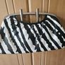 Black & White Clutch Bag Image 2