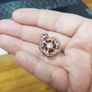 2 Red Rose pendants Image 5