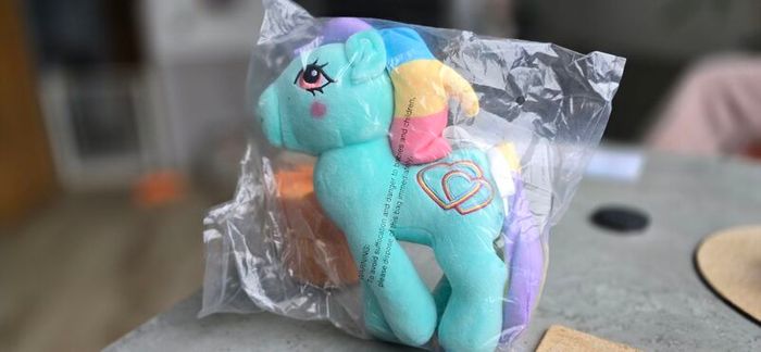 Rainbow Beats - Lovable Plush New HQG1C MLP G1 My Little Pony
