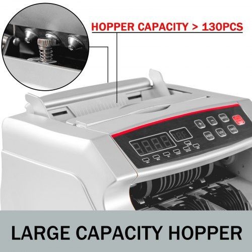 Upgraded Money Counter with UV MG Counterfeit Detector Money Counter Machine, Counts 1000 Notes/Min And More, Multi Currency Bill Cash Counting Machine, With LED Display Money Counter (FREE SHIPPING)