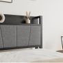 3ft Single Bed Frame with Storage Headboard Image 7