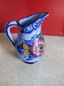 Milk Jug Faireal Algobaga Portugal Hand Painted