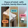 Corner Protector for Baby, Protectors Guards - Furniture Corner Guard & Edge Safety Bumpers - Baby Proof Bumper & Cushion to Cover Sharp Furniture & Table Edges - Clear and Transparent - (18 Pack) Image 2