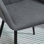 Mid-Century Dining Chairs, Dark Grey Image 8