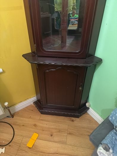 Corner Glass Cabinet