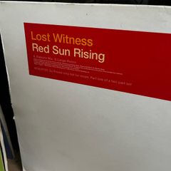 Lost witness red sun rising 12" vinyl