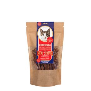 Milord Pork in strips 40g - cat treat, 100% dried meat