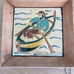 Spanish Tile in Frame