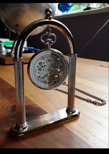 d'Alton Pocket Watch and Stand Set