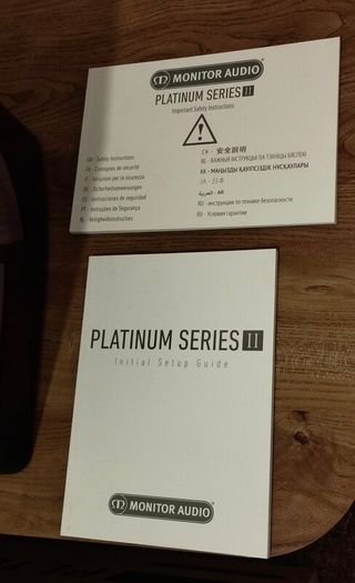 High-End Speakers, Monitor Audio Platinum PL100 II (Including Custom  Stands)