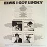 Elvis I got Lucky LP Image 2