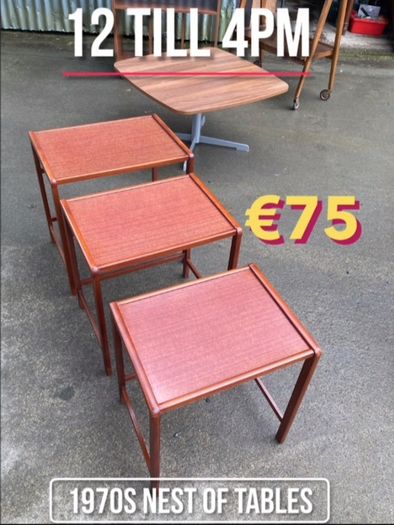 Mid Century Vintage Furniture Yardsale Sat May 30th 12 till 4pm Eircode R95T227 - Everything Half Price or more