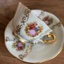 Vintage porcelain Tea cup and Saucers Image 3