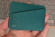 Pela Green Mini Wallet Card Holder