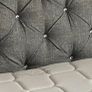 Grey double Bed with king koil mattress very comfy just got a king size Image 2